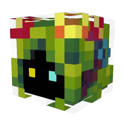 HelmuthSchulz Minecraft avatar head, 3D render