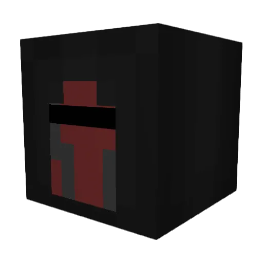 Hempen_Jig Minecraft avatar head, 3D render