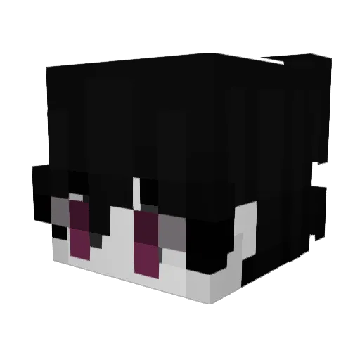 HenCrafterGHG Minecraft avatar head, 3D render