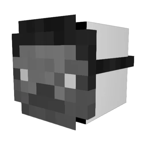 HenanChina Minecraft avatar head, 3D render