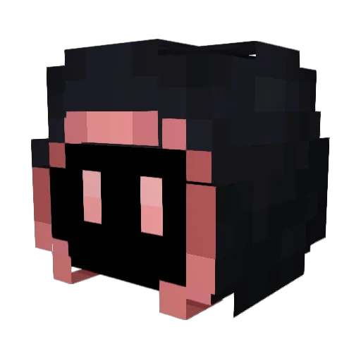 Henchman47 Minecraft avatar head, 3D render