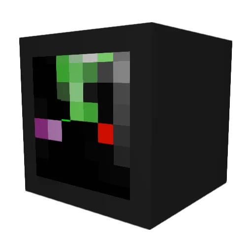 Henderbrine98 Minecraft avatar head, 3D render