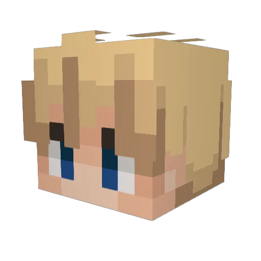 Minecraft-Avatar von HendogOfficial: Kopf als 3D-Render