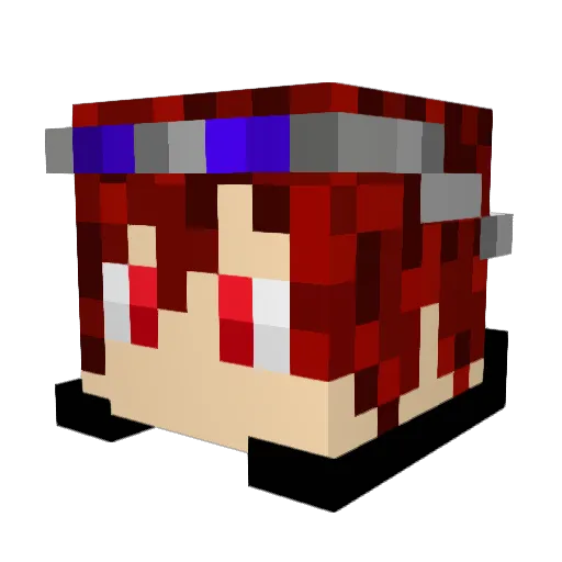 Hendrik0202 Minecraft avatar head, 3D render