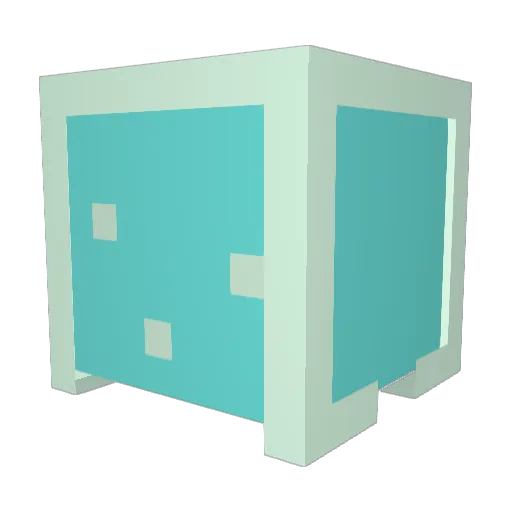 Hendrix1124 Minecraft avatar head, 3D render