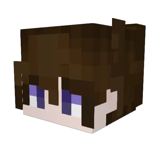 Heng_Jun Minecraft avatar head, 3D render