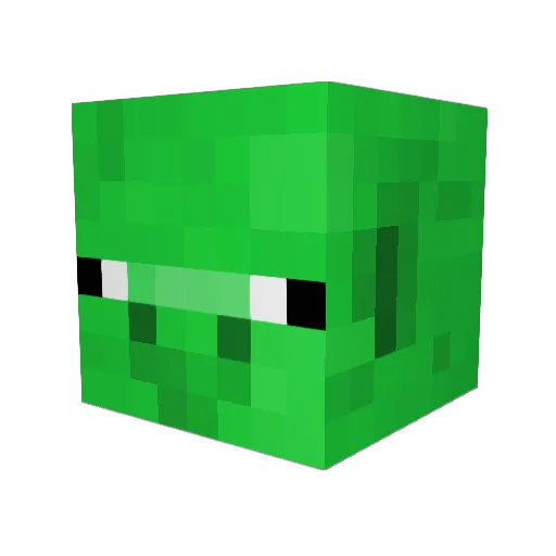 Hengxu Minecraft avatar head, 3D render