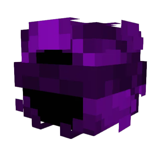 HenieHentoi Minecraft avatar head, 3D render