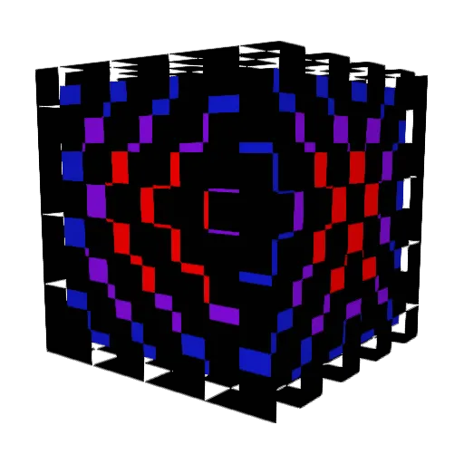 Henkar09 Minecraft avatar head, 3D render