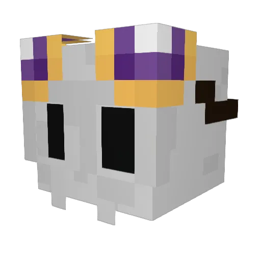HenkoAFK Minecraft avatar head, 3D render
