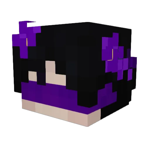 HenriGG_ Minecraft avatar head, 3D render