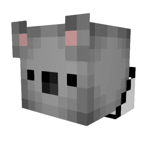 Henri_T Minecraft avatar head, 3D render