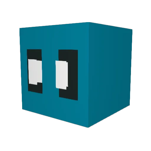 Henrik1144 Minecraft avatar head, 3D render