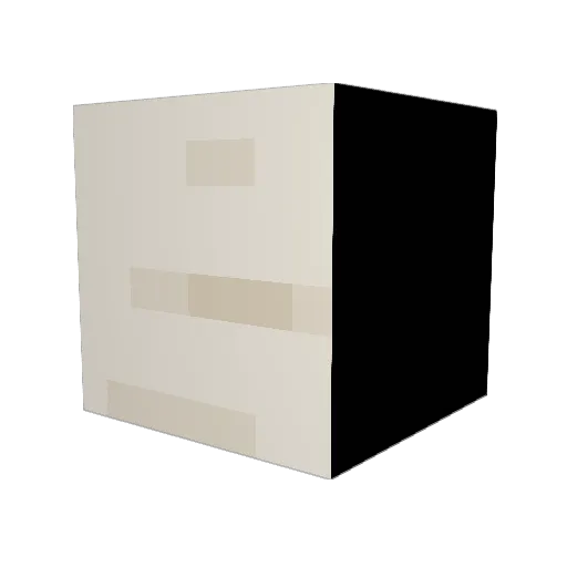 Henrisch Minecraft avatar head, 3D render