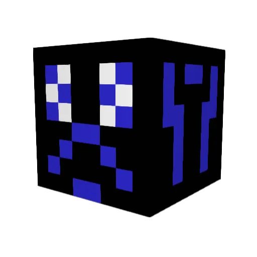 Henry0706 Minecraft avatar head, 3D render