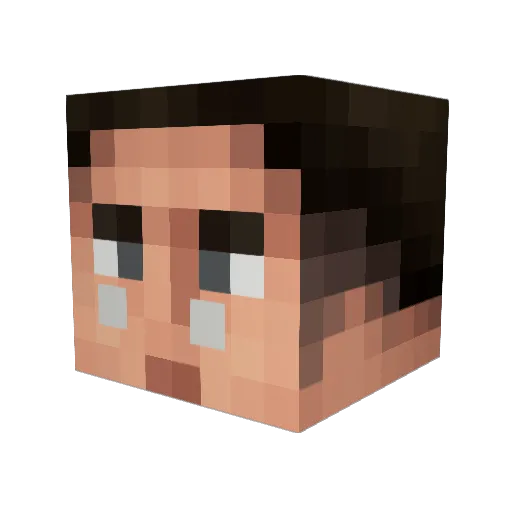 Henry122806 Minecraft avatar head, 3D render