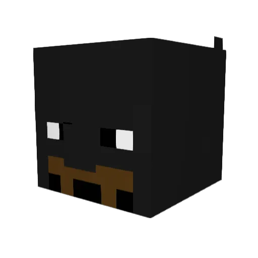 Henry2142 Minecraft avatar head, 3D render