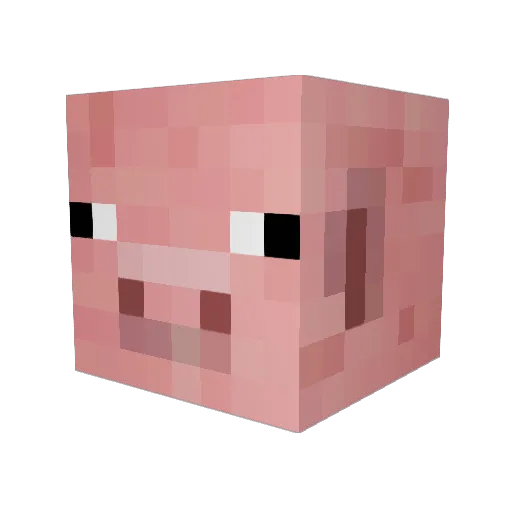 HenryDestroyed Minecraft avatar head, 3D render