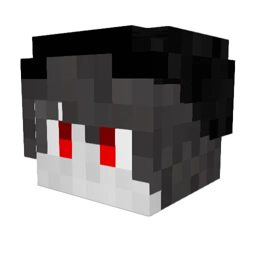 HenryEdge Minecraft avatar head, 3D render