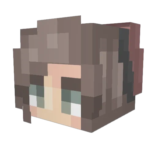 HenryGamer00 Minecraft avatar head, 3D render