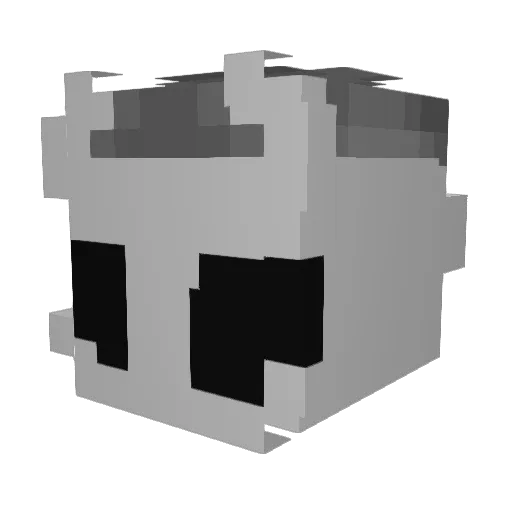 HenryLOLOL Minecraft avatar head, 3D render