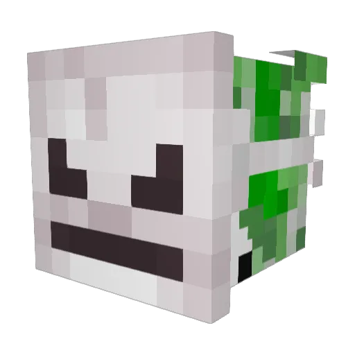 HenryMathiasUwU Minecraft avatar head, 3D render