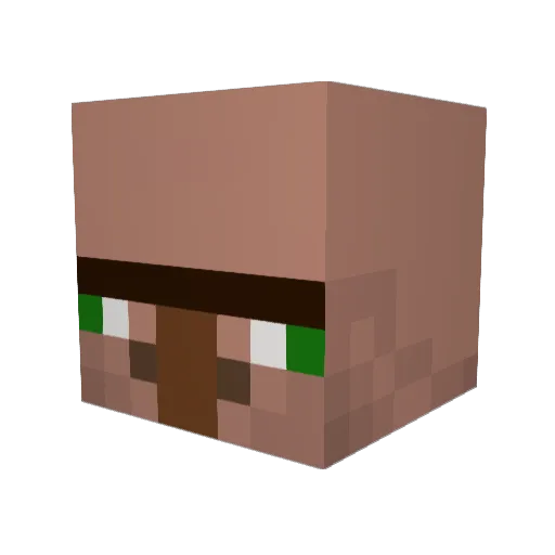 HenryTheKiwi Minecraft avatar head, 3D render