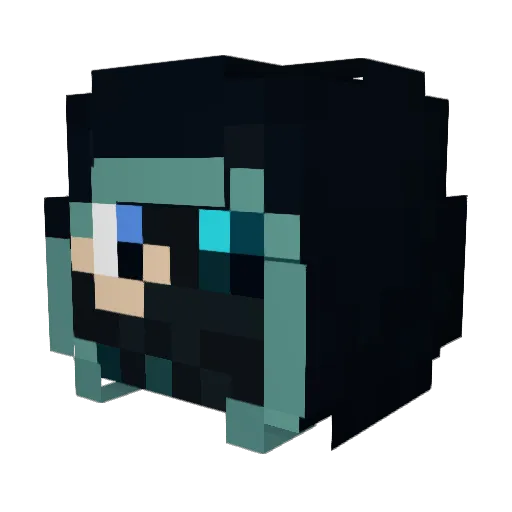 Henryford2003 Minecraft avatar head, 3D render