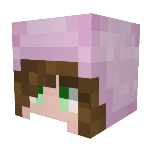 Henryiscute21 Minecraft avatar head, 3D render