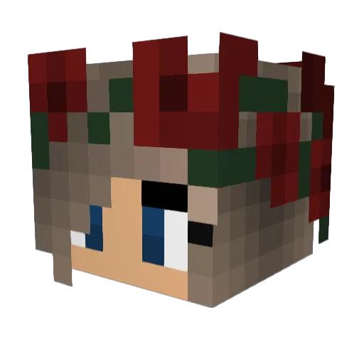 Henski_ Minecraft avatar head, 3D render