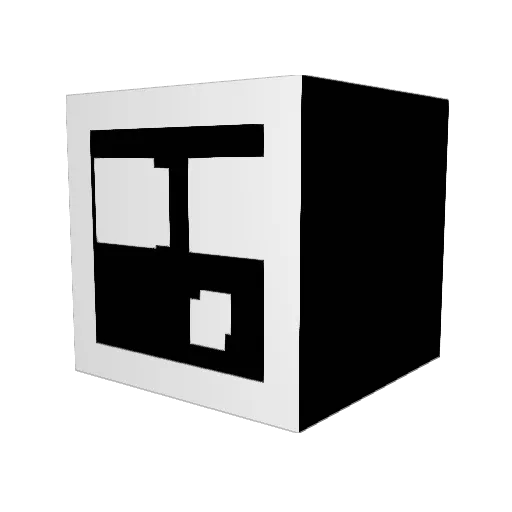 Hentoexi Minecraft avatar head, 3D render