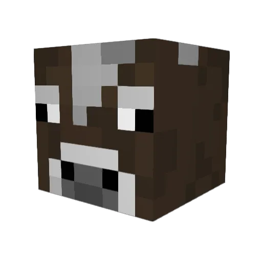 Heosniel Minecraft avatar head, 3D render