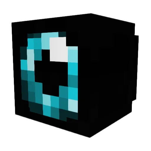 HepTic14 Minecraft avatar head, 3D render