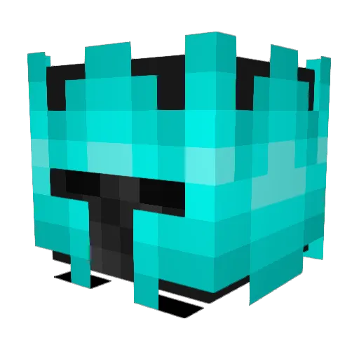 HephaestusVT Minecraft avatar head, 3D render