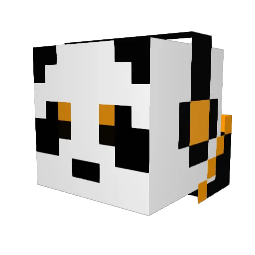 Heppy49 Minecraft avatar head, 3D render