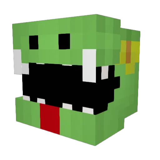 HerMajesty2015 Minecraft avatar head, 3D render