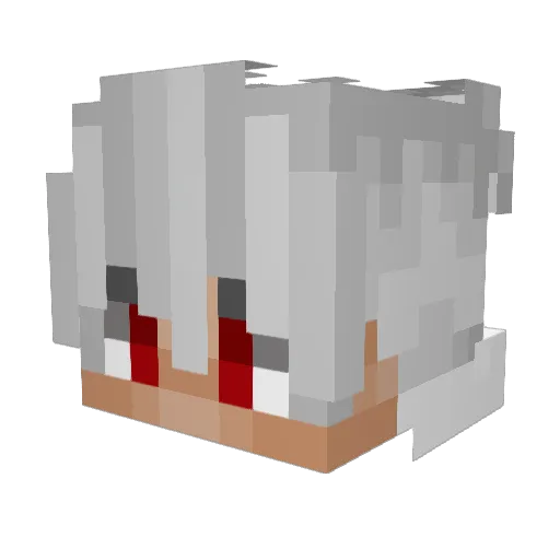 Heraas__ Minecraft avatar head, 3D render
