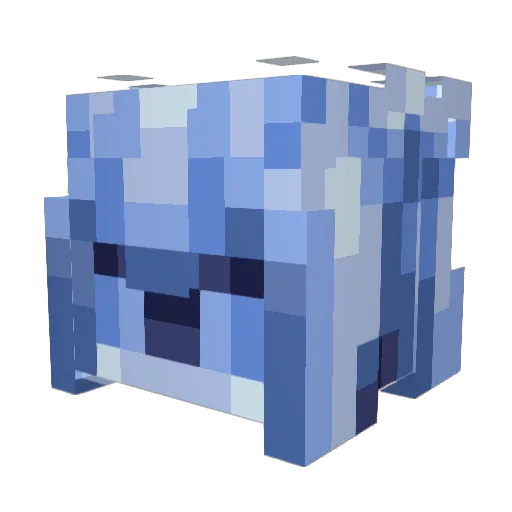 Heracide Minecraft avatar head, 3D render