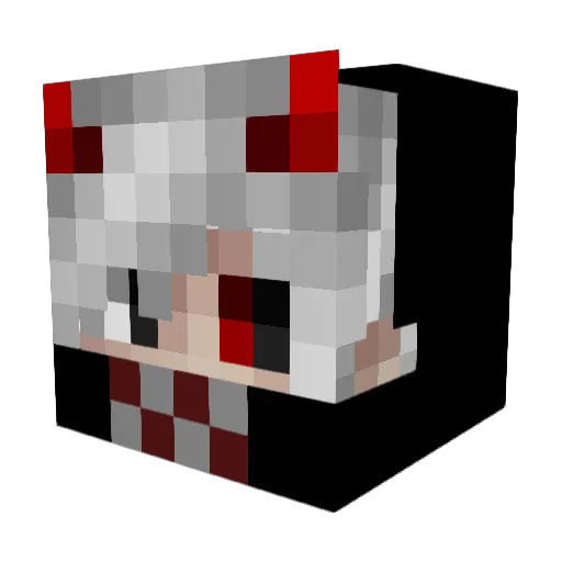 Herack_TR Minecraft avatar head, 3D render