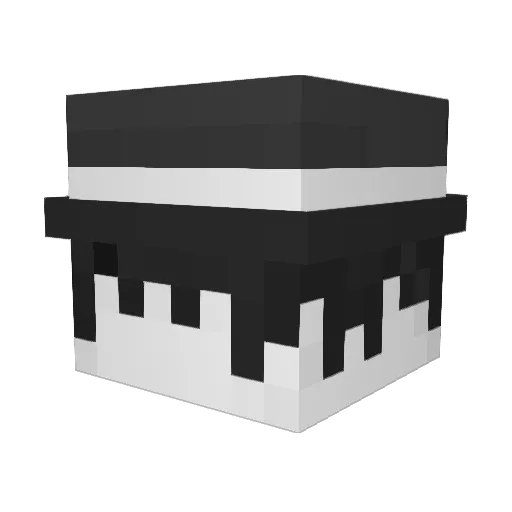Heraklis Minecraft avatar head, 3D render