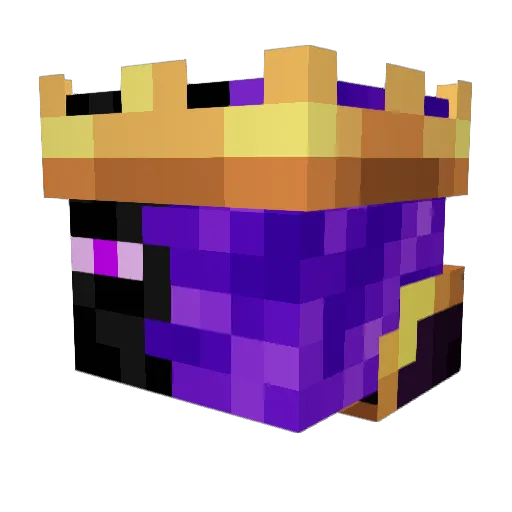Heraldzz Minecraft avatar head, 3D render