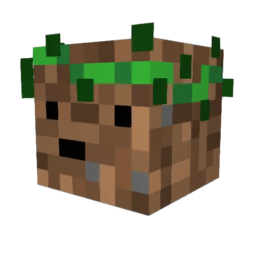 Herbal_Alcohol Minecraft avatar head, 3D render