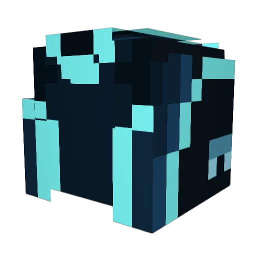 HerbertTheTree Minecraft avatar head, 3D render