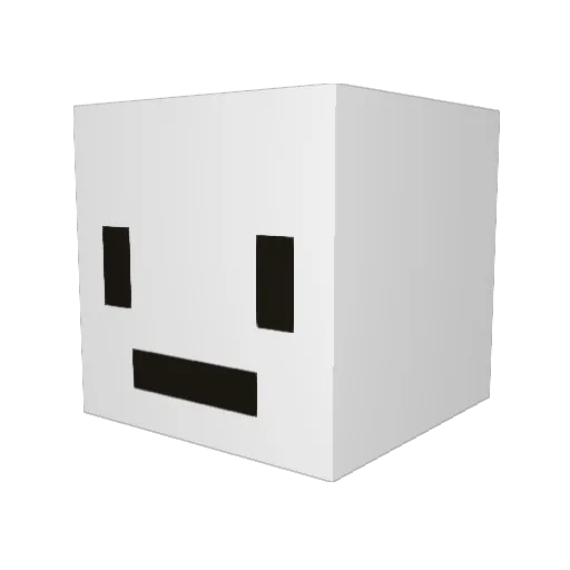HerbieHSSO Minecraft avatar head, 3D render