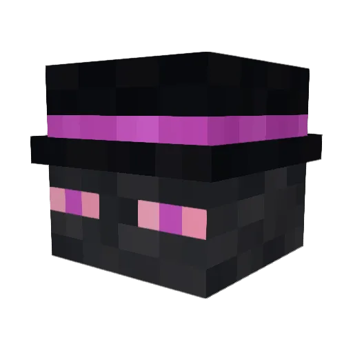 Herbinha Minecraft avatar head, 3D render
