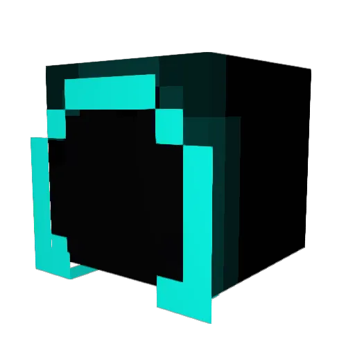 Herelin Minecraft avatar head, 3D render