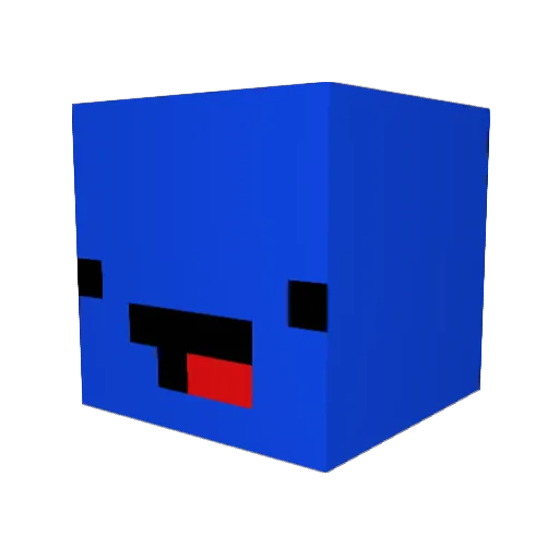 Heres_Santas_Sac Minecraft avatar head, 3D render