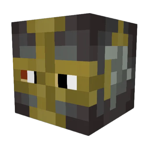 Hereticslayer420 Minecraft avatar head, 3D render