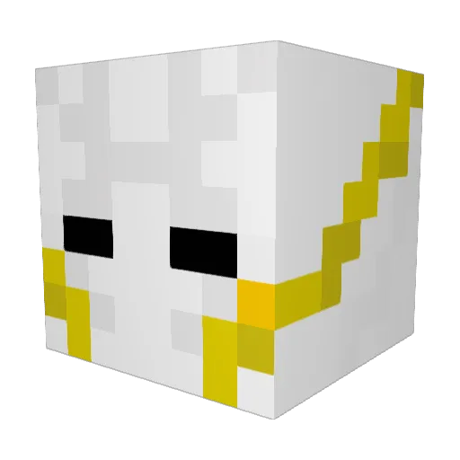 Herkulesus Minecraft avatar head, 3D render