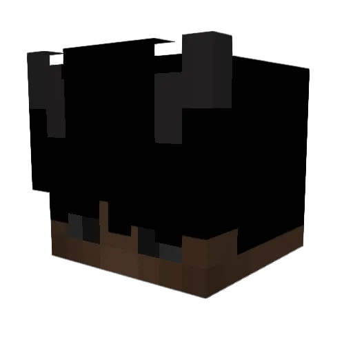 HermanC99 Minecraft avatar head, 3D render